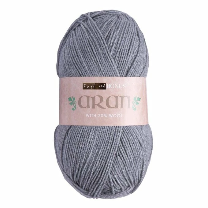 Best Pirce ???? Hayfield Celtic Grey Bonus Aran With Wool 400g (997) ????