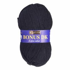 Buy ✨ Hayfield Black Bonus DK Yarn 100g (965) ????