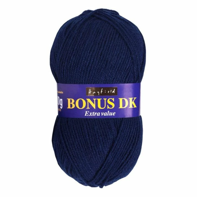 Outlet ✨ Hayfield Navy Bonus DK Yarn 100g (971) ✔️
