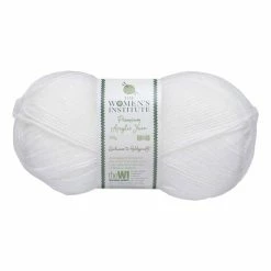 Flash Sale ???? The WI ???? Women's Institute White Premium Acrylic Yarn 100g ????