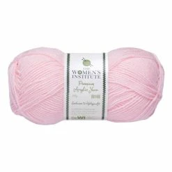 Deals ???? The WI ???? Women's Institute Light Pink Premium Acrylic Yarn 100g ????