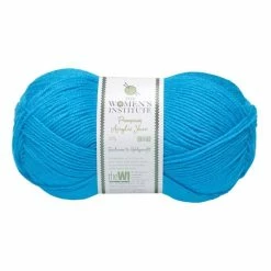 Cheapest ???? The WI ???? Women's Institute Turquoise Premium Acrylic Yarn 100g ????