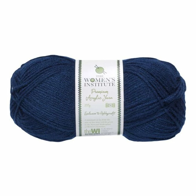 Best reviews of ???? The WI ???? Women's Institute Navy Premium Acrylic Yarn 100g ????