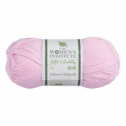 Best Pirce ???? The WI ???? Women's Institute Light Pink Soft And Cuddly DK Yarn 50g ????