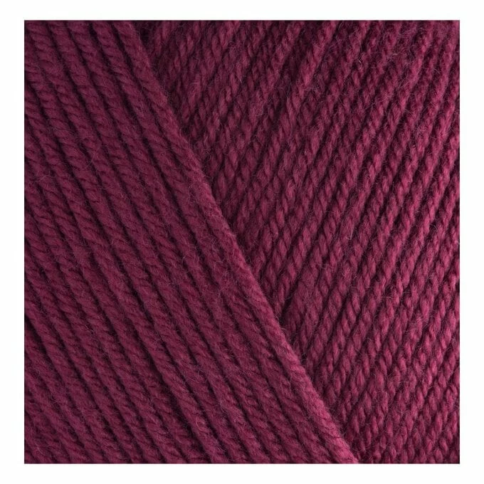 Budget ✨ The WI ???? Women's Institute Plum Soft And Smooth Aran Yarn 400g ???? - Image 2