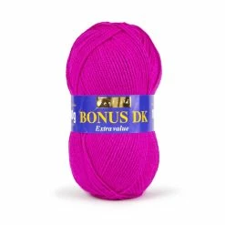 New ???? Hayfield Magenta Bonus DK Yarn 100g (564) ✔️