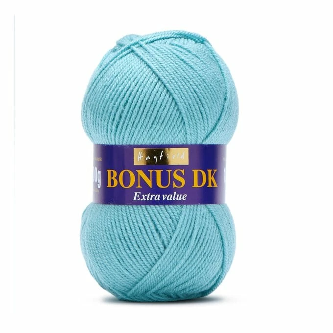 Promo ???? Hayfield Lagoon Blue Bonus DK Yarn 100g (607) ????