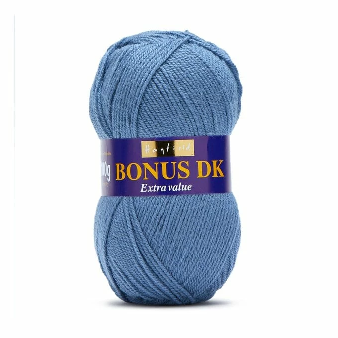Cheapest ???? Hayfield Ocean Blue Bonus DK Yarn 100g (609) ????