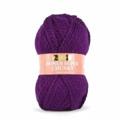 Best Sale ???? Hayfield Purple Bonus Super Chunky Yarn 100g (840) ????