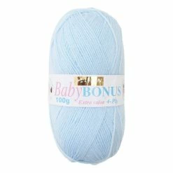 Best reviews of ???? Hayfield Baby Blue Baby Bonus 4 Ply Yarn 100g (854) ????