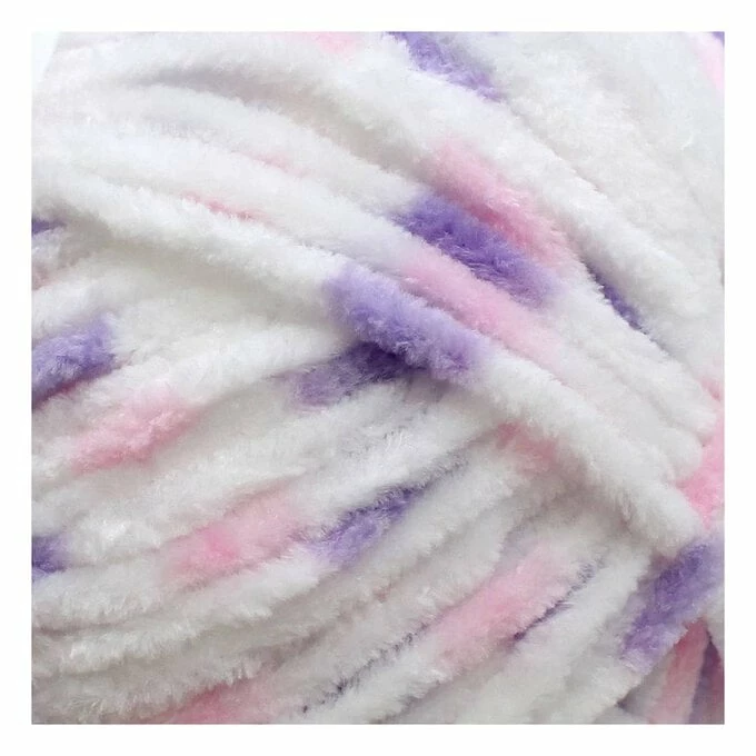 Top 10 ⭐ James C Brett White Pink Multi Flutterby Chunky Yarn 100 G ???? - Image 2