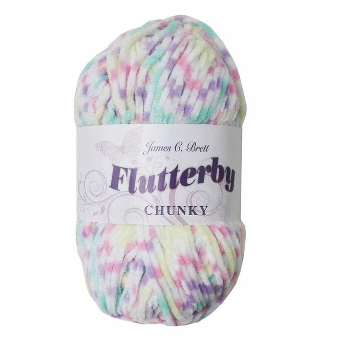 Flash Sale ???? James C Brett Multi Print Flutterby Chunky Yarn 100g ????