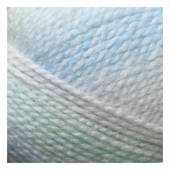 Promo ???? James C Brett Mint Blue White Baby Marble DK Yarn 100g ???? - Image 2