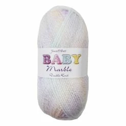 Promo ???? James C Brett Lemon Lilac Apple Baby Marble DK Yarn 100g ????
