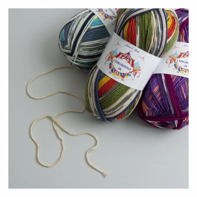 Top 10 ???? James C Brett Citrus Zest Fairground DK Yarn 100g ???? - Image 3