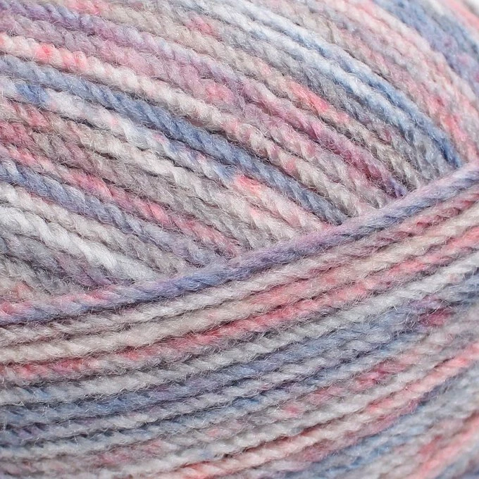Outlet ???? James C Brett Light Denim And Pink Stonewash DK Yarn 100g ✔️ - Image 4