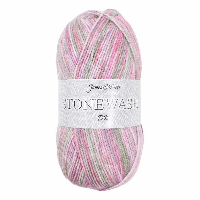 Wholesale ???? James C Brett Pink And Grey Stonewash DK Yarn 100g ????