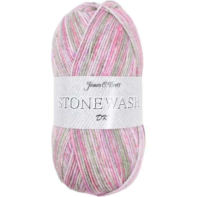 Wholesale ???? James C Brett Pink And Grey Stonewash DK Yarn 100g ???? - Image 2