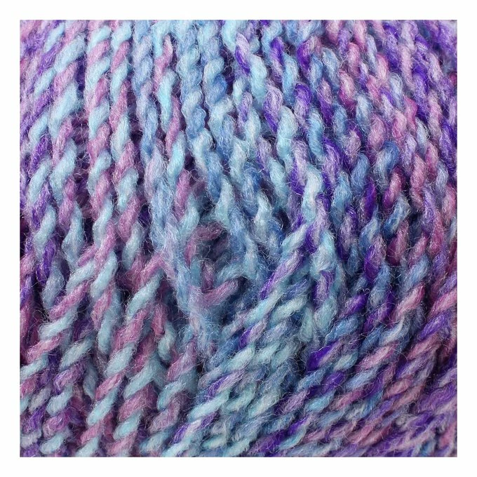 Deals ???? James C Brett Violet And Blue Marble Chunky Yarn 200g ❤️ - Image 3