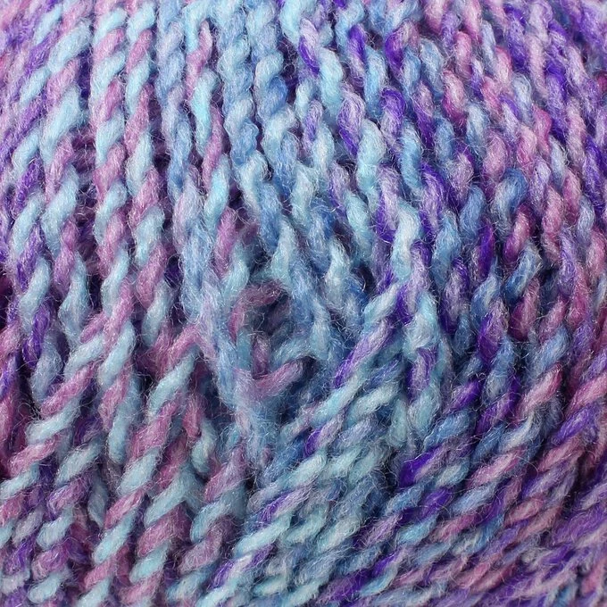 Deals ???? James C Brett Violet And Blue Marble Chunky Yarn 200g ❤️ - Image 4