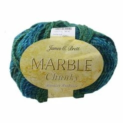 Best reviews of ???? James C Brett Teal Green Marble Chunky Yarn 200g ????