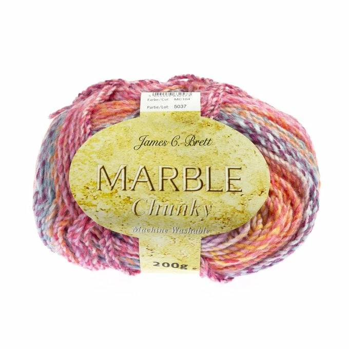 New ???? James C Brett Fruit Sorbet Marble Chunky Yarn 200g ????