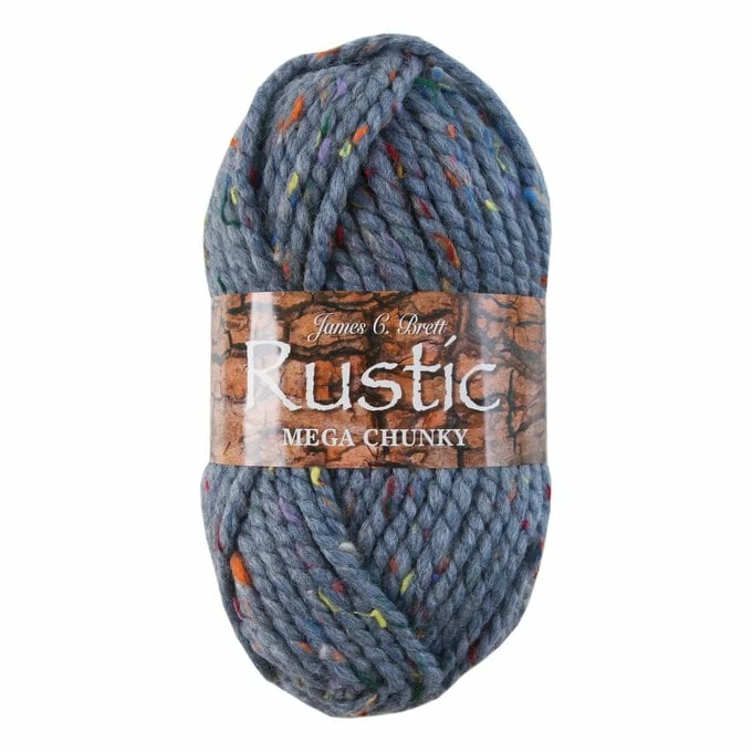 Buy ???? James C Brett Denim Mix Rustic Mega Chunky Yarn 100g ????