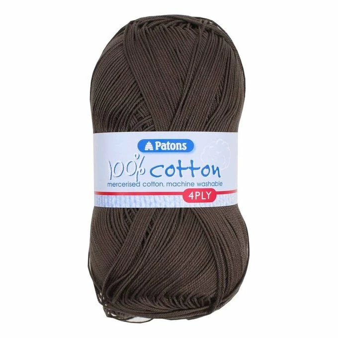 Cheap ???? Patons Brownie 100% Cotton 4 Ply 100g ????