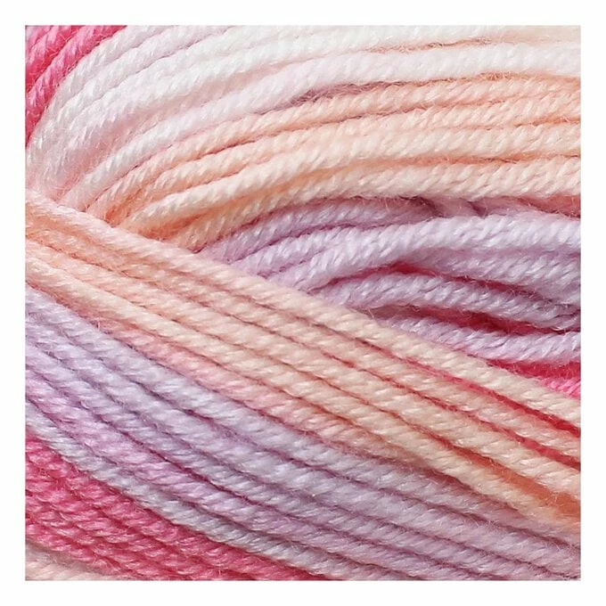 Cheapest ✨ The WI ???? Women's Institute Striped Pink Mix Soft And Cuddly DK Yarn 50g ⌛ - Image 2