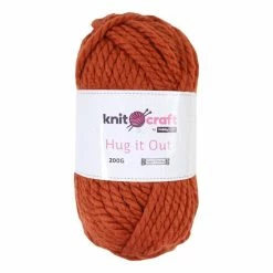 Best reviews of ???? Knitcraft Paprika Hug It Out Yarn 200g ????