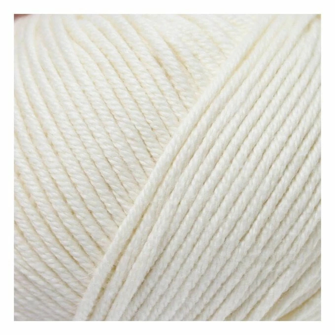 New ❤️ DMC 03 Natural Natura Medium Crochet Yarn 50g ???? - Image 2