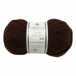Hot Sale ???? The WI ???? Women’s Institute Brown Premium Acrylic Yarn 100g ????