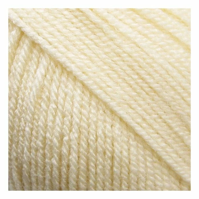 Outlet ✔️ The WI ???? Women’s Institute Cream Premium Acrylic Yarn 100g ???? - Image 2