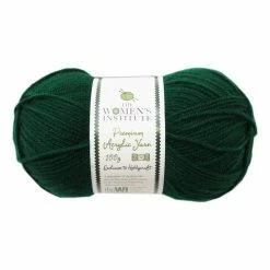 Best Pirce ???? The WI ???? Women’s Institute School Green Premium Acrylic Yarn 100g ????
