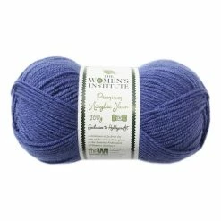 Budget ⭐ The WI ???? Women’s Institute Denim Premium Acrylic Yarn 100g ✨