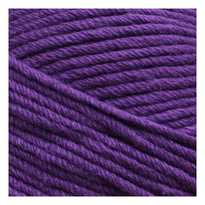 Top 10 ???? Knitcraft Purple Cotton Blend Plain DK Yarn 100g ???? - Image 2