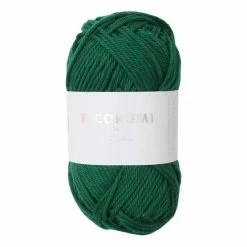 Coupon ???? Rico Design Rico Fir Green Ricorumi DK Yarn 25g ????