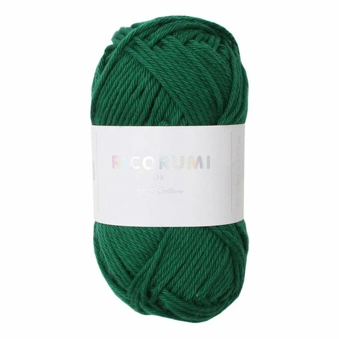 Coupon ???? Rico Design Rico Fir Green Ricorumi DK Yarn 25g ????
