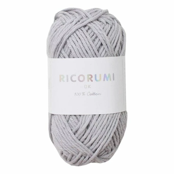 Hot Sale ???? Rico Design Rico Silver Grey Ricorumi DK Yarn 25g ????