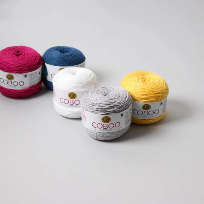 Outlet ???? Lion Brand Silver Coboo Yarn 100g ???? - Image 3