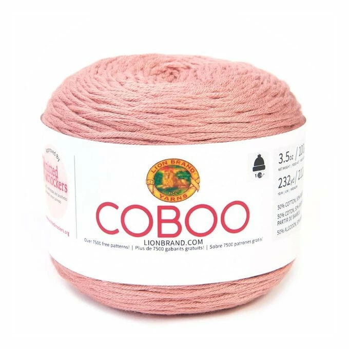 Cheapest ???? Lion Brand Mauve Coboo Yarn 100g ????
