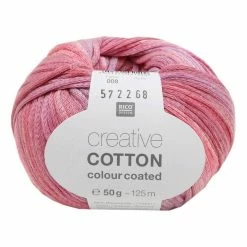 Best deal ???? Rico Design Rico Berry Mix Creative Cotton Colour ???? Coated Yarn 50g ????