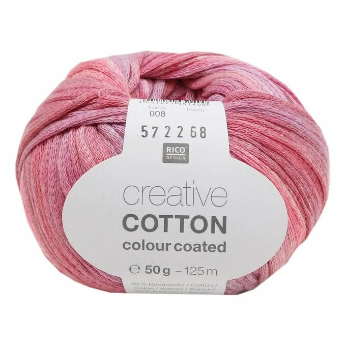Best deal ???? Rico Design Rico Berry Mix Creative Cotton Colour ???? Coated Yarn 50g ????