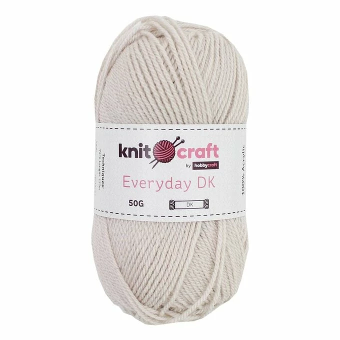 Promo ✔️ Knitcraft Beige Everyday DK Yarn 50g ????