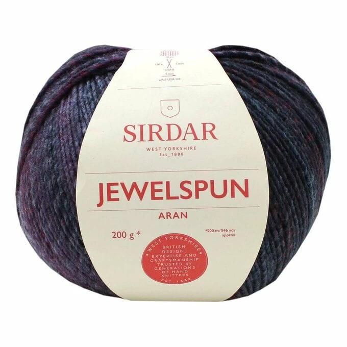Top 10 ???? Sirdar Nordic Noir Jewelspun Yarn 200g ????