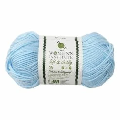 Wholesale ❤️ The WI ???? Women's Institute Light Blue Soft And Cuddly DK Yarn 50g ????