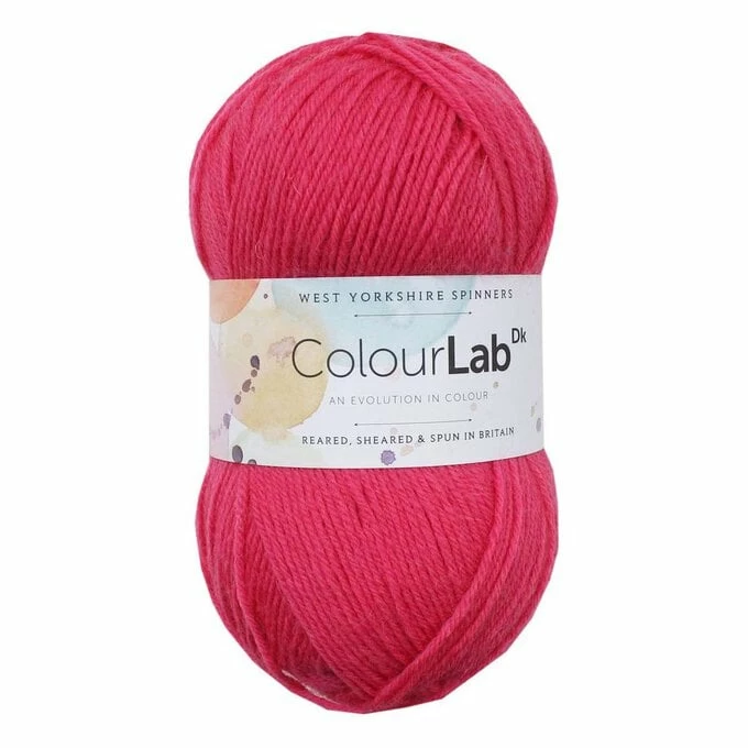 Coupon ???? West Yorkshire Spinners Very Berry ColourLab DK Yarn 100g ✔️