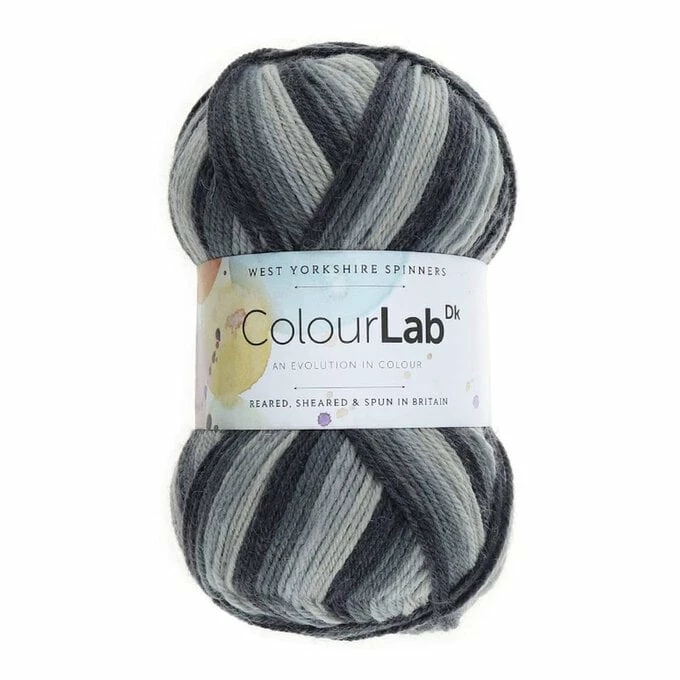 Cheapest ???? West Yorkshire Spinners Moonlight Grey ColourLab DK Yarn 100g ????