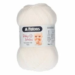 Best deal ⌛ Patons White Fairytale Fab 4 Ply Yarn 50g ????