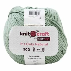 Best Pirce ???? Knitcraft Sage It's Only Natural Light DK Yarn 50g ????